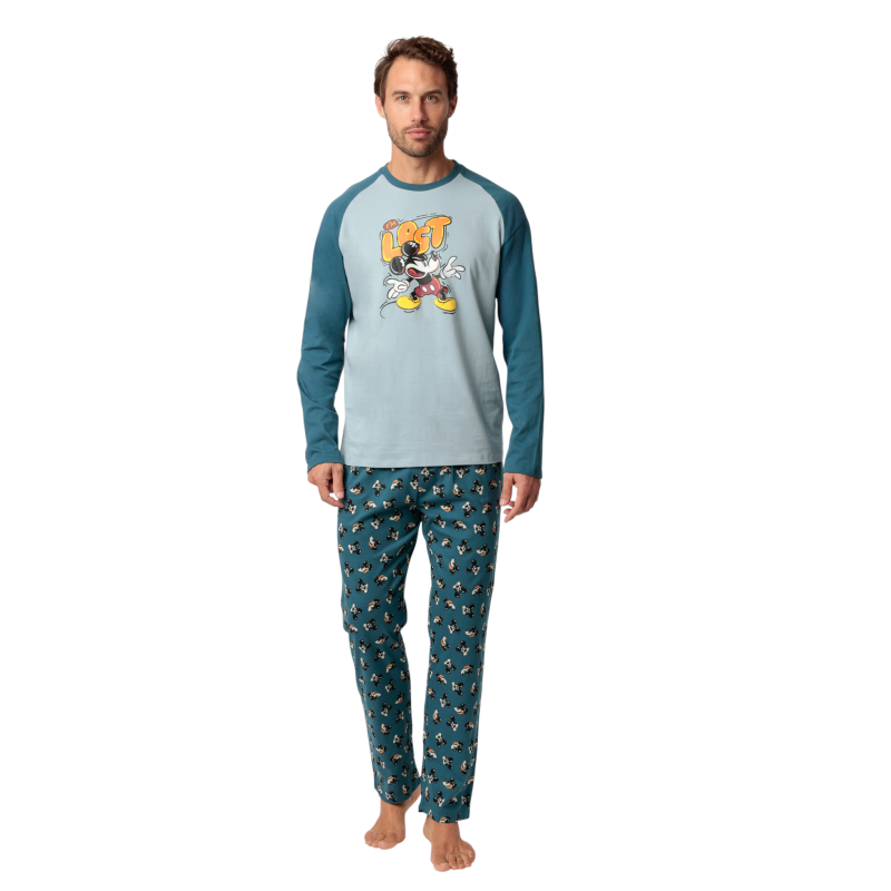 Pijama Hombre Invierno DISNEY Mickey Lost
