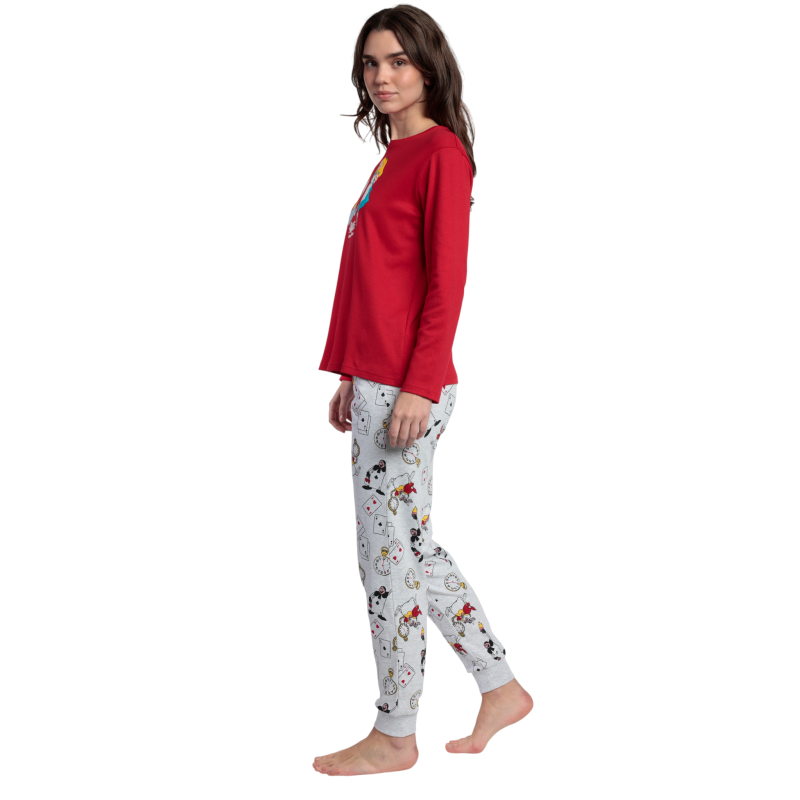 Pijama Mujer Invierno DISNEY Alicia en el País de las Maravillas