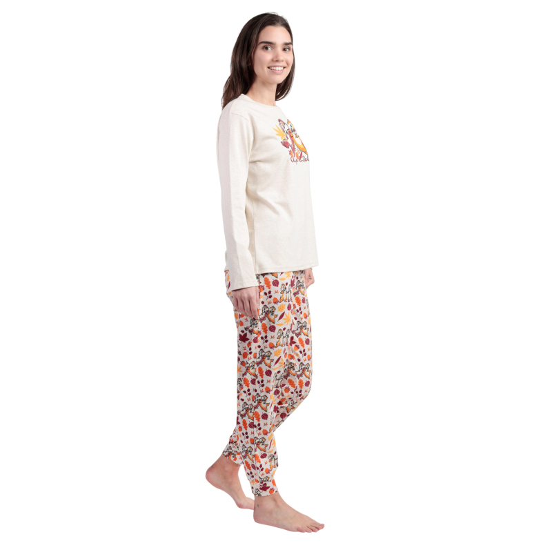 Pijama de Mujer Invierno DISNEY Chip y Chop