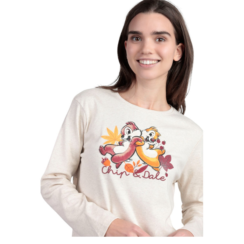 Pijama de Mujer Invierno DISNEY Chip y Chop