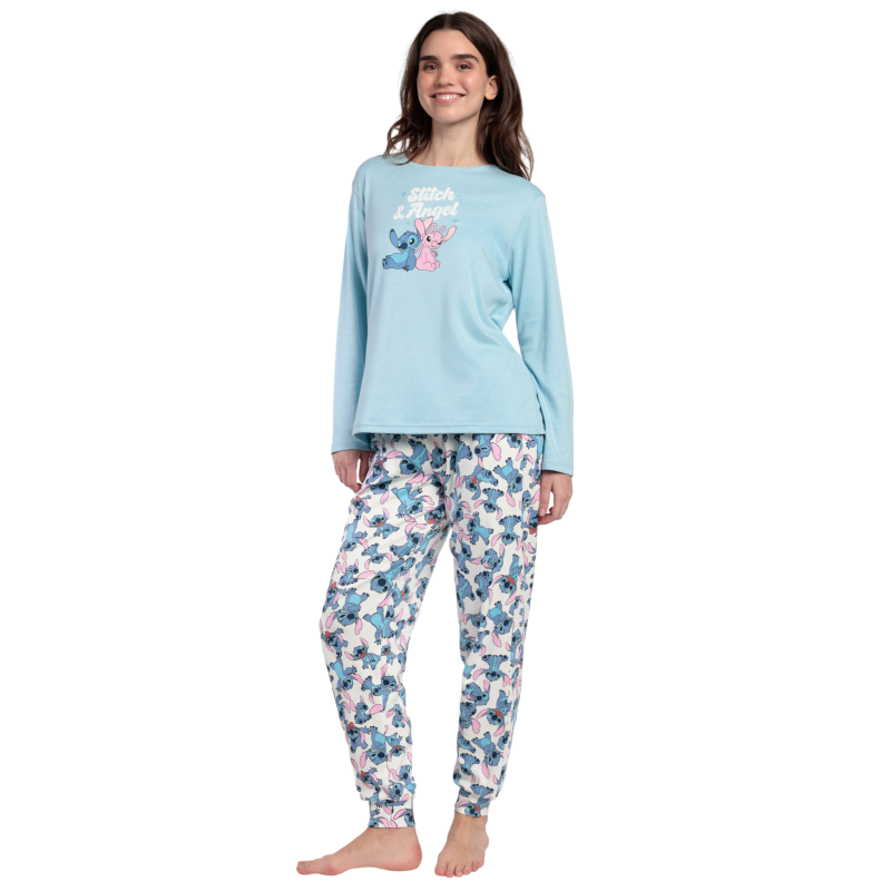 Pijama de Mujer Invierno DISNEY Lilo y Stitch