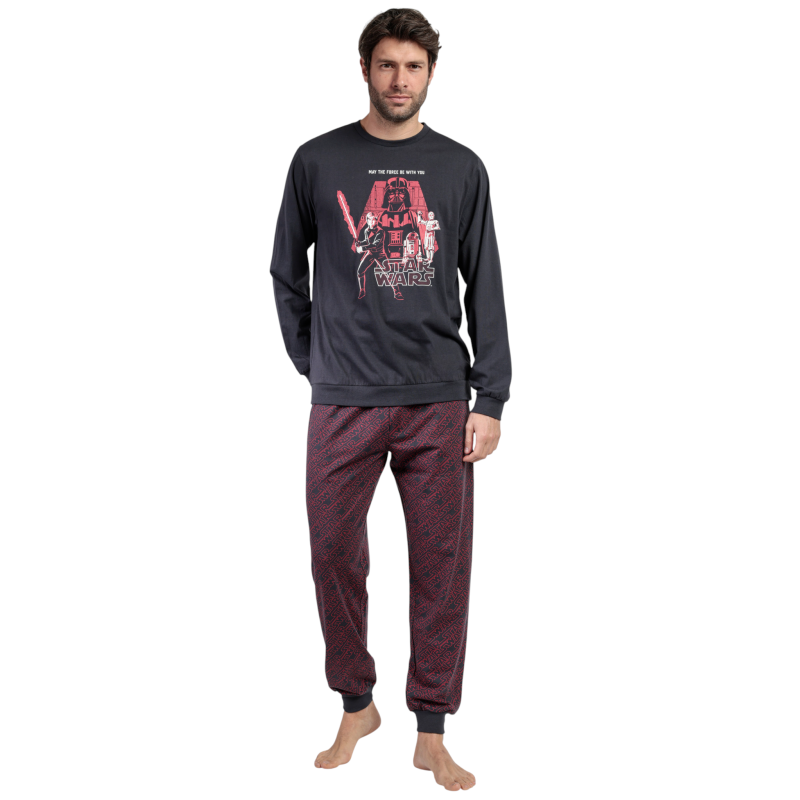 Pijama de Hombre Invierno STAR WARS The Force