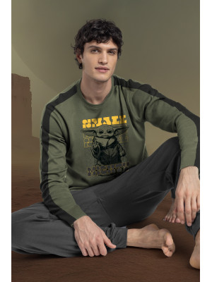 Pijama de Hombre Invierno STAR WARS Baby Yoda