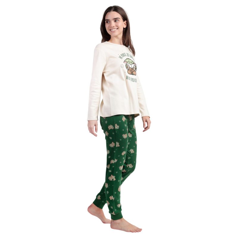 Pijama de Mujer Invierno STAR WARS Baby Yoda
