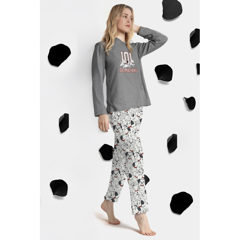 Pijama de Mujer Invierno DISNEY 101 Dálmatas