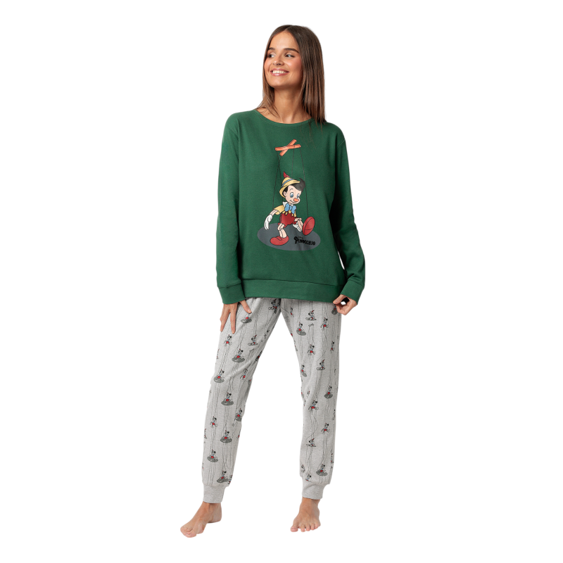 Pijama de Mujer Invierno DISNEY Pinocho