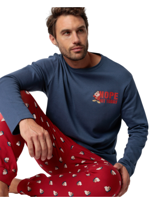 Pijama de Hombre Invierno DISNEY Gruñón 2