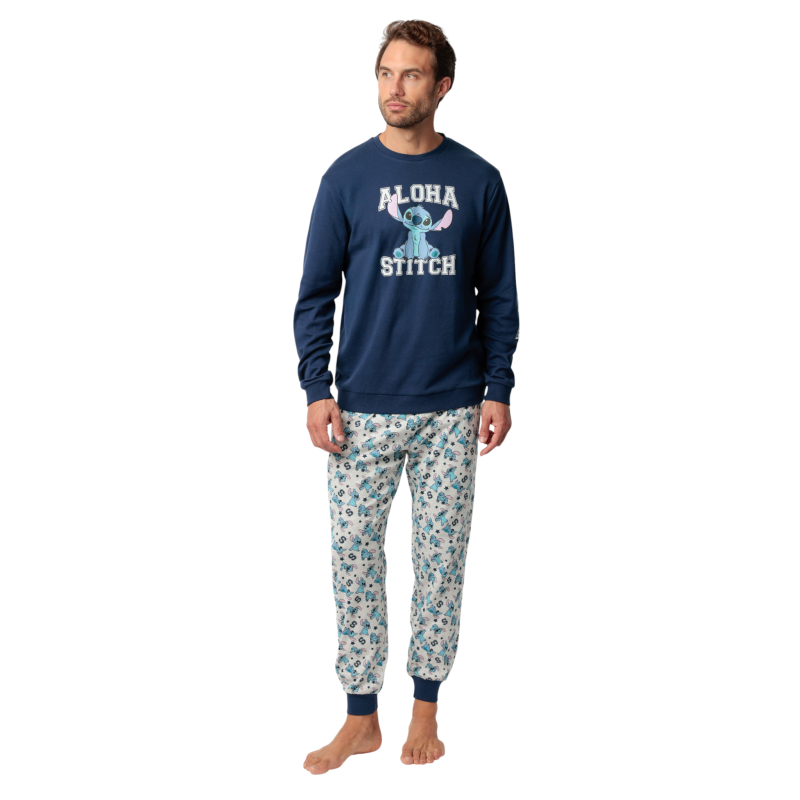 Pijama de Hombre Invierno DISNEY Stitch