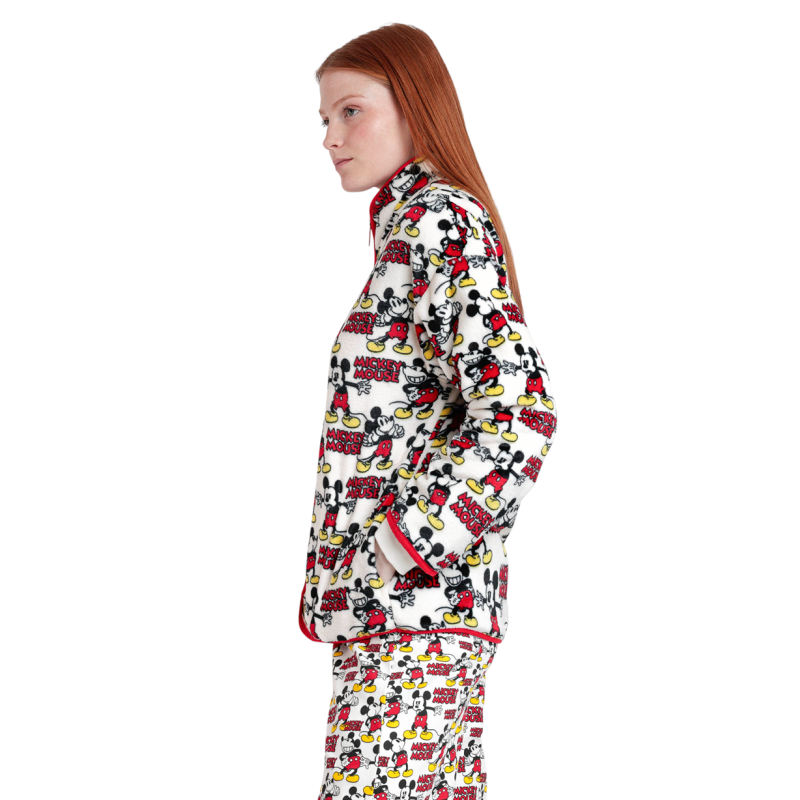 Bata de Mujer Invierno DISNEY Mickey Mouse Rojo