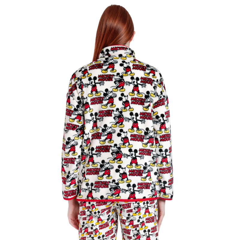 Bata de Mujer Invierno DISNEY Mickey Mouse Rojo