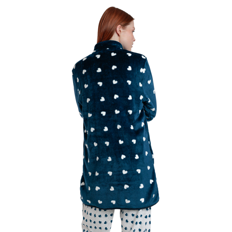 Bata de Mujer Invierno DISNEY Mickey Mouse Marino