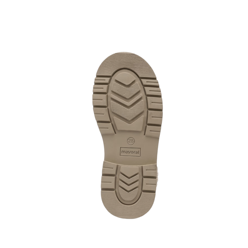 Botín biker piel tricot niña MAYORAL Arena