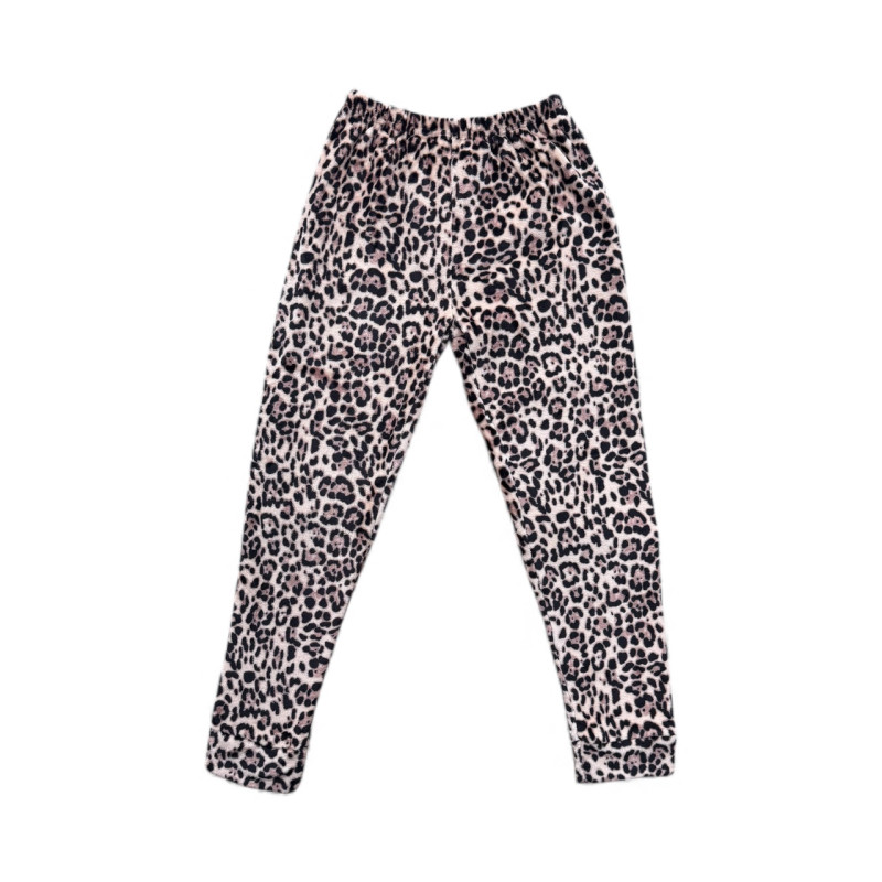 Pijama Mujer Coralina Pantalón Animal Print Azul
