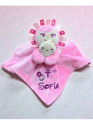 Dou Dou Pilarín Rosa Bordado con Nombre