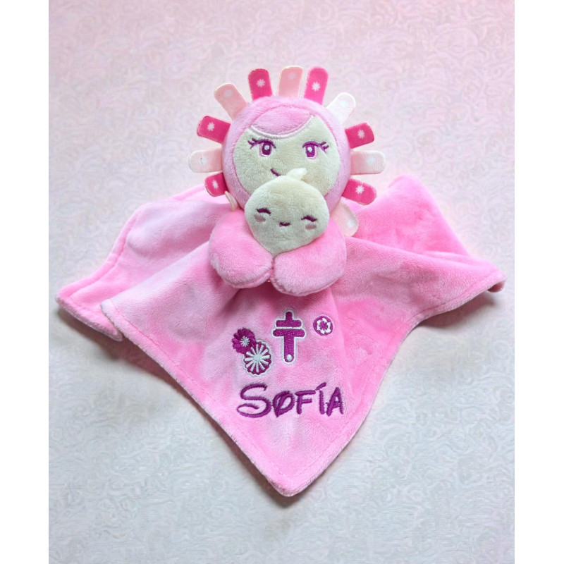 Dou Dou Pilarín Rosa Bordado con Nombre