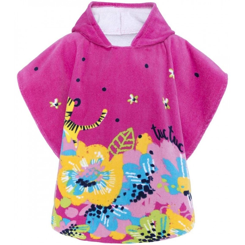 Asciugamano Bagno pizzo Baby girl TUC TUC FUCSIA