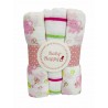 Pack 3 gasas 75x75cm ROSA