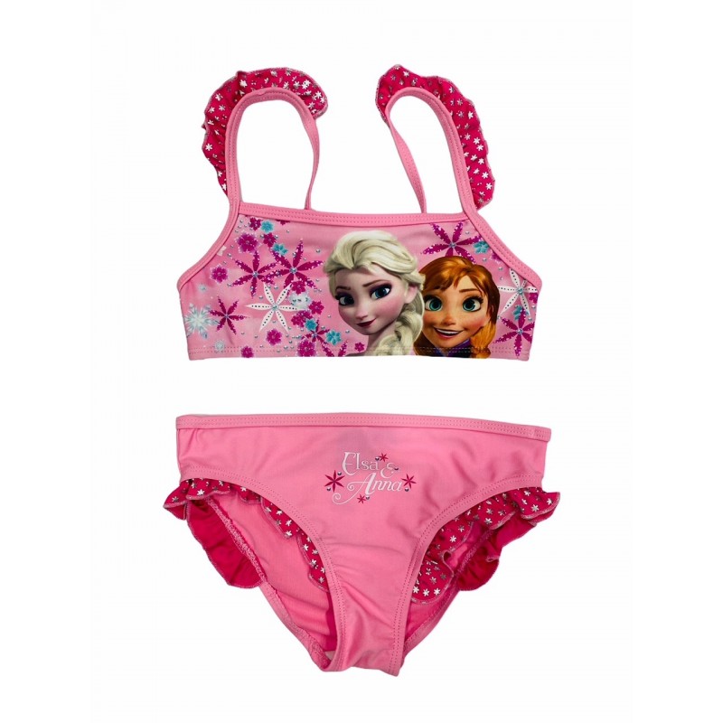 cortador Nuestra compañía Gran cantidad Bikini 2 piezas para Niña FROZEN Color Rosa