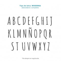 Mochila Guardería Arcoiris Soft Beige personnalisé 2