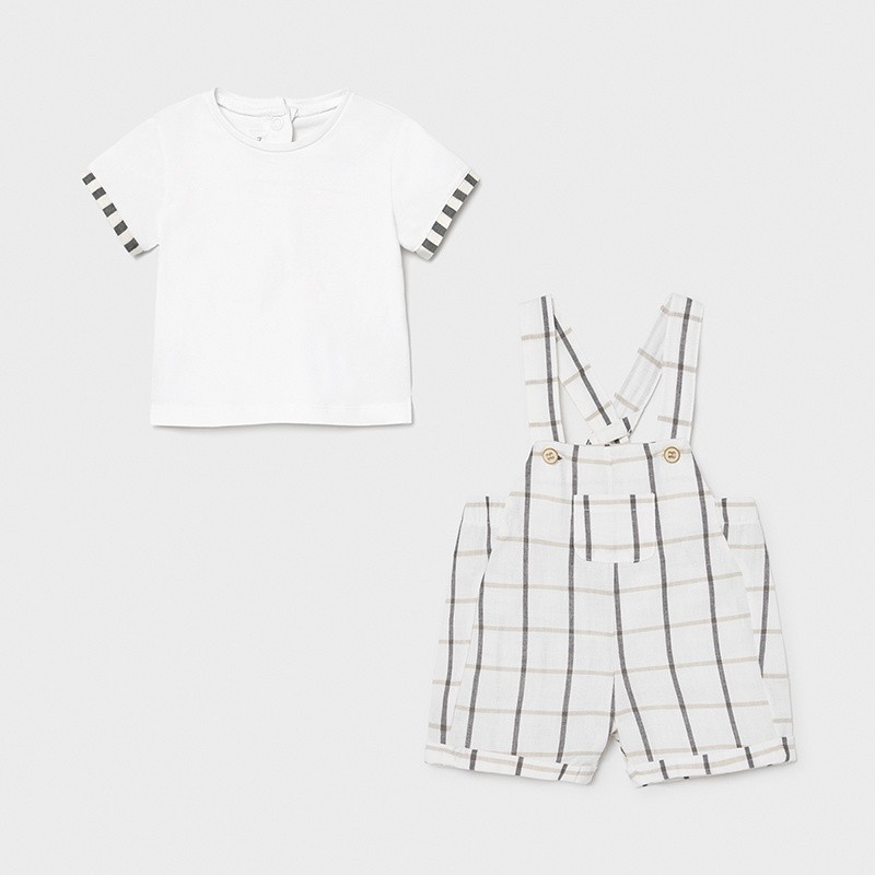 Set peto et t-shirt nouveau-né enfant