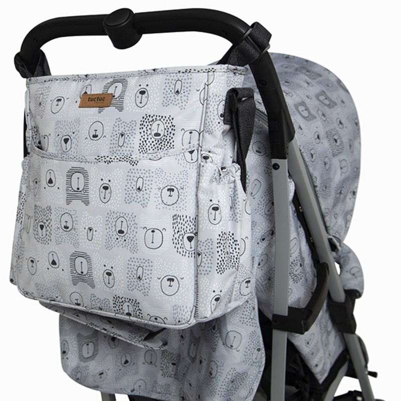 Borsa Silla Paseo TUC TUC Bears Colore Grigio