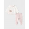 Conjunto Polaina Acolchada Recién Nacida MAYORAL Color Rosa