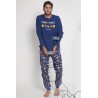 Pijama SMILEY Hombre Invierno GAME OVER