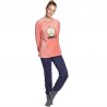 Pijama Piolín Coralina Mujer Invierno Color Coral