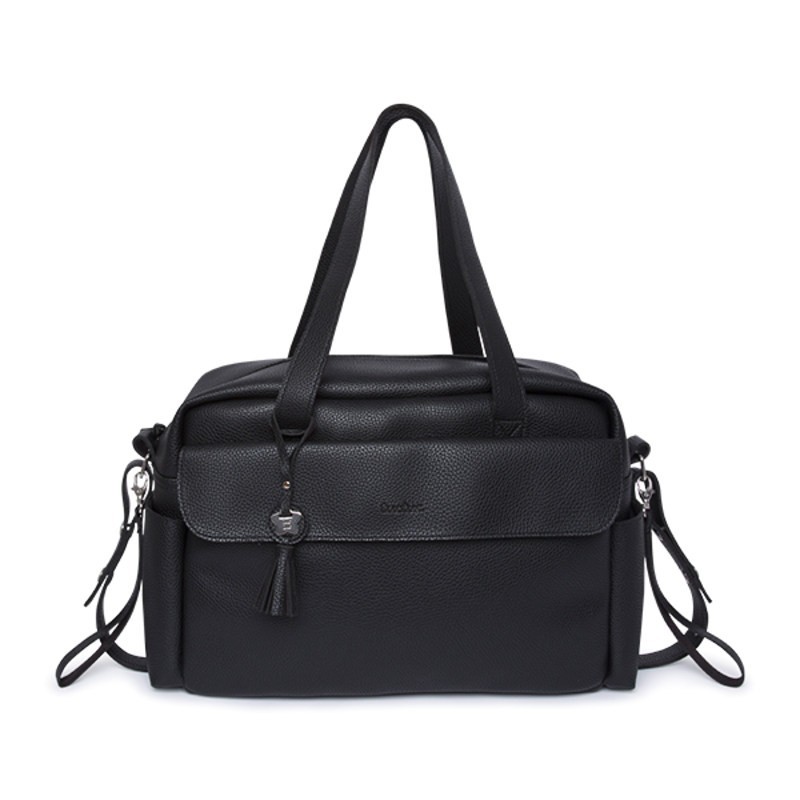 Bolso Maternidad + Cambiador TUC TUC POLIPIEL NEGRO