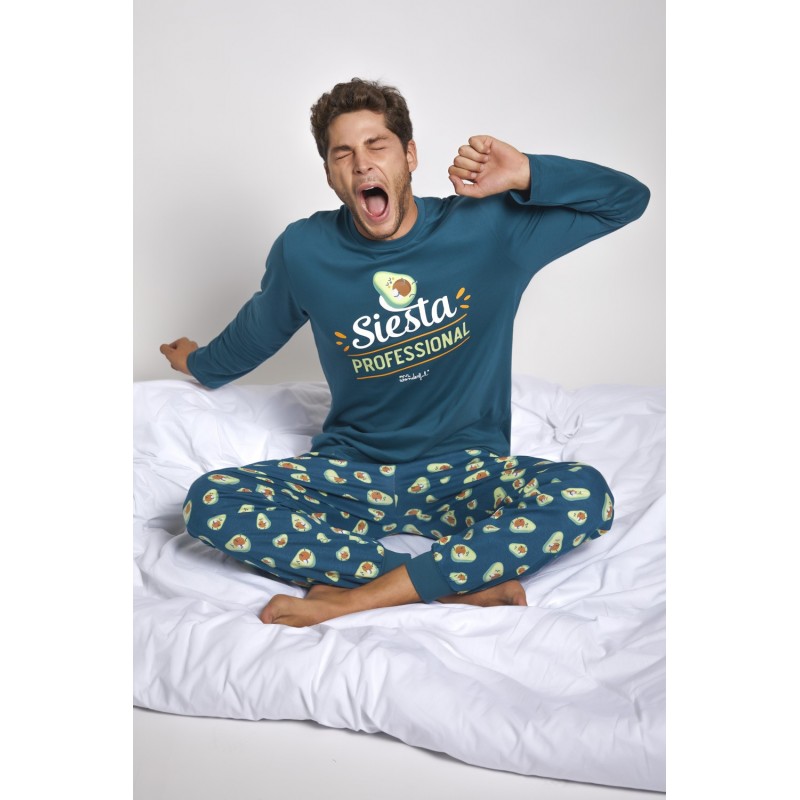 Pijama Hombre Invierno Mr Wonderful Siesta Profesional