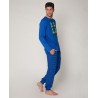 Pijama DISNEY Hombre Invierno Rana Gustavo Color Azul