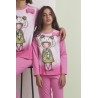 Pijama Gorjuss Niña Invierno LAMBKINS Color Rosa