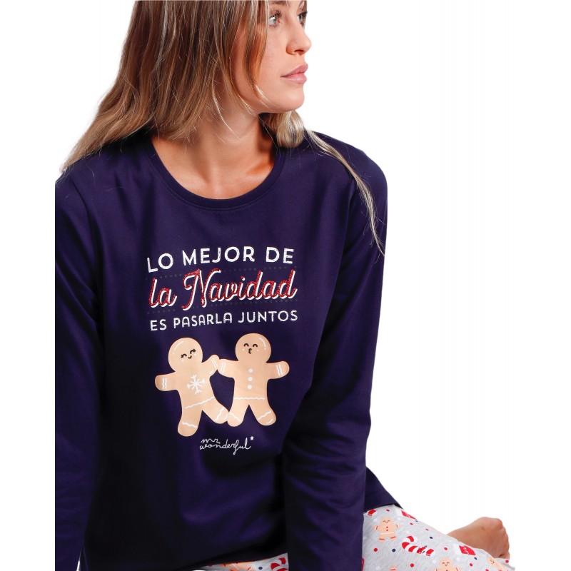 Pijama MR WONDERFUL Mujer Invierno Especial Navidad