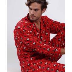 Pijama DISNEY Hombre Invierno Mickey Mouse Edición Navidad