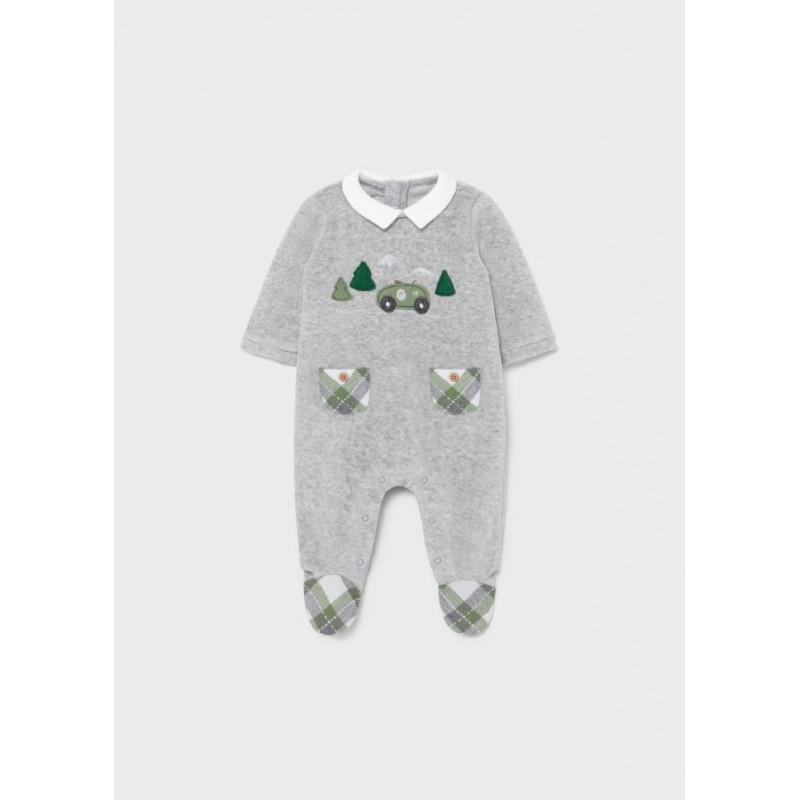 Pyjama MAYORAL Neugeborene terse Babyfarbe Grau