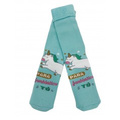 Calcetines Mr Wonderful Mujer Antideslizante Verde