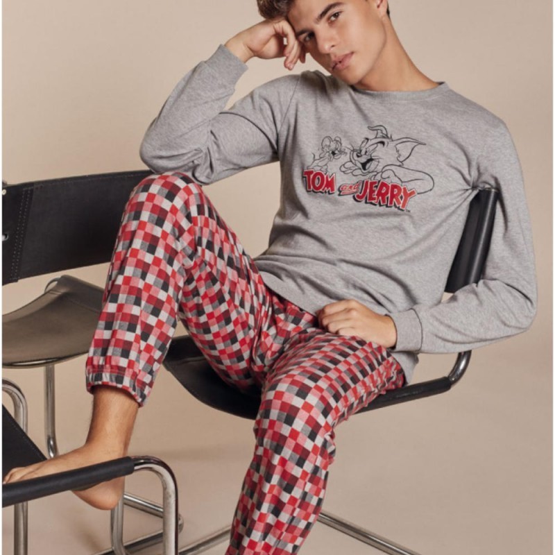 Pijama TOM et JERRY pour les hommes d'hiver