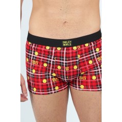 Bóxer SMILEY Homme rouge avec Metalica Ball 2