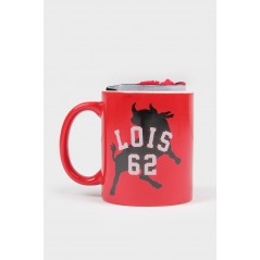 LOIS Bóxer per cavaliere in colore rosso con Taza 2