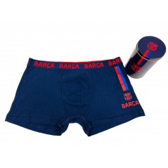 Bóxer FC BARCELONA per ragazzo colore blu 2