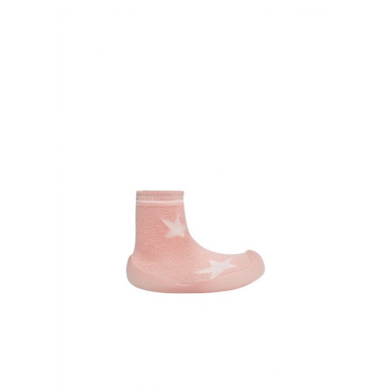 MAYORAL Chaussette avec semelle de couleur rose