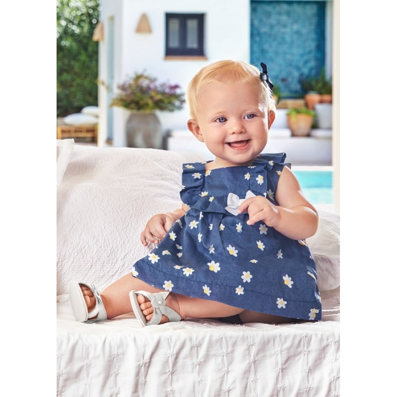 MAYORAL Newly Born ECOFRIENDS Robe imprimée