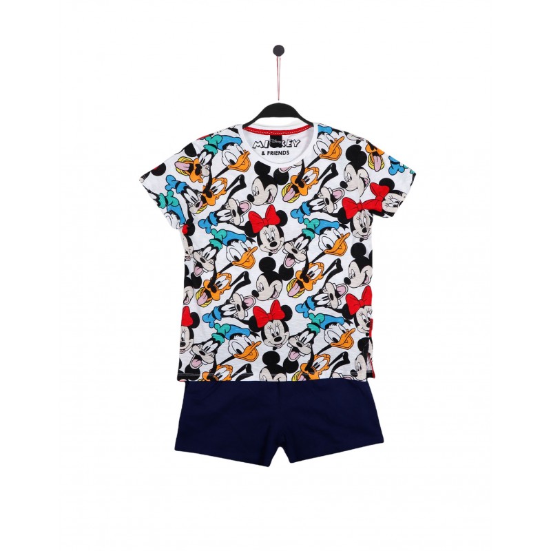 Pigiama bambino estivo DISNEY Colore cotone bianco