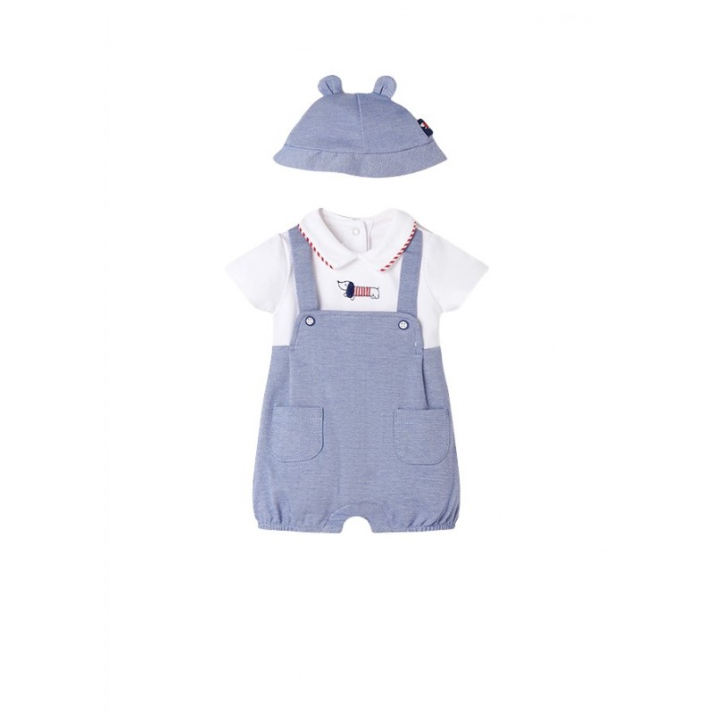 MAYORAL Peel punta con neonato cappello bambino Colore Blu