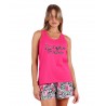 Pijama Verano Mujer ADMAS Jungle Fever Color Fucsia