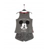 Pijama Verano Niña DISNEY Mickey Mouse Color Gris Algodón