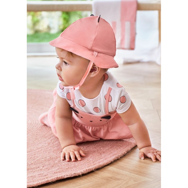 MAYORAL Gonna rossa con cappuccio ECOFRIENDS neonato Colore Rosa