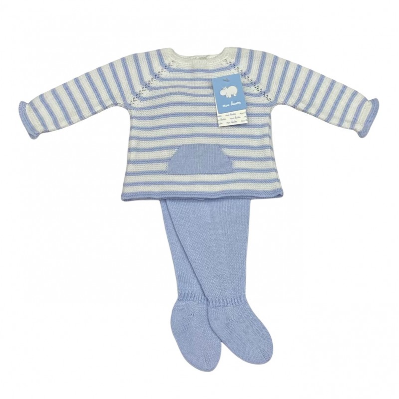 Set Baby FRENCH CONFU Farbe blau MAC ILOION