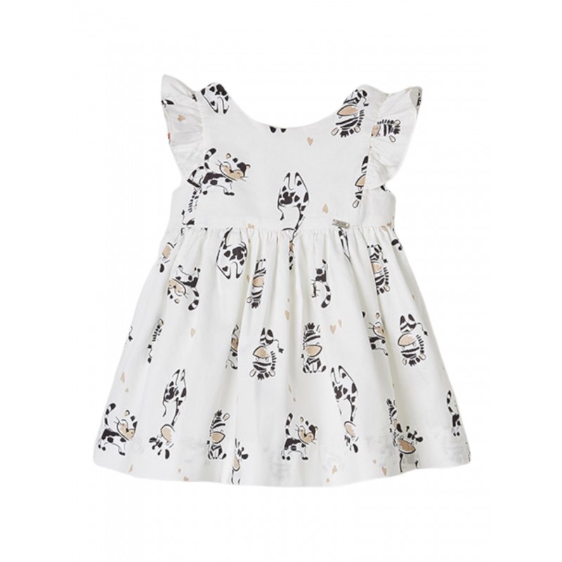 MAYORAL Bébé fille bébé motif zèbre robe