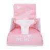 Trona Portátil para Bebés TUC TUC RAIN WOOW Color Rosa